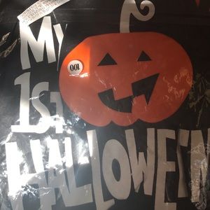 My first Halloween onesie